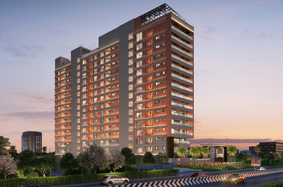 Blue Jewel architectural project rendering